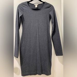 H&M bodycon long sleeve dress